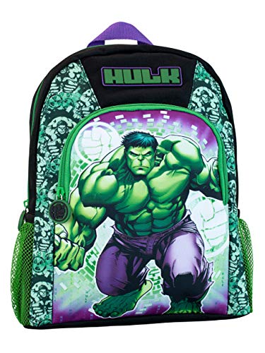 Marvel Hulk Backpack | Avengers School Backpacks for Boys | The Incredible Hulk Kids Bag