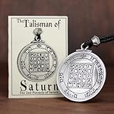 Pentacle of Saturn Success Amulet Key of Solomon Talisman Necklace