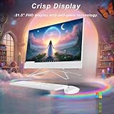 HP 22 inch All-in-One Desktop PC • 2024 Latest Model • Microsoft Office Trial • FHD Display • 32GB RAM • 1TB Storage (512GB SSD + 512GB External HD) • Intel Celeron CPU • w/WOWPC Bundle • Win 11 Pro