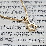 Gold-Filled Star of David Necklace, Dainty Minimalist Star Necklace