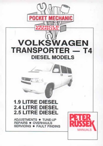 Volkswagen Transporter T4, 1.9, 2.4 and 2.5 Litre Diesel Models from 1996