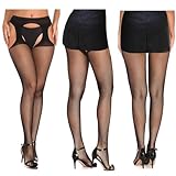 SOUTHRO 5 Pairs Women Fishnet Thigh High Stockings with Garter Belt - Suspender Pantyhose Patterned Tights Stockings for Women