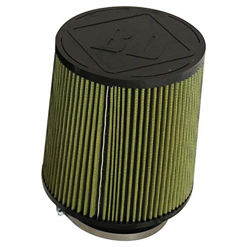 BD Diesel 1401604 High Flow Washable Air Filter 4 in. Inlet Fit w/Scorpion Turbo Kit High Flow Washable Air Filter