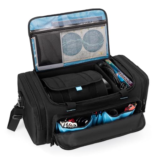 samdew Telescope Tube Bag for 4", 5", 6" and 8" Optical Tubes, Telescope Carrying Case Compatible with Celestron NexStar SE Optical Tube and more, Multiple Pockets & 3 Carrying Ways, Bag Only
