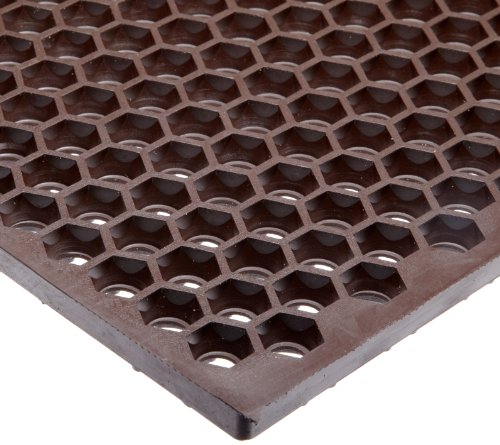 NoTrax Optimat Honeycomb Design Drainage Mat, 2' X 3' Brown (T15S0032BR)