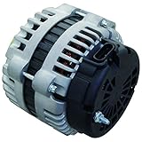 OEG Parts New Alternator High Output 255 AMP Compatible With Chevy Chevrolet C Silverado Truck Van Isuzu Hummer Saab 6.0L 6.6L 8.1L 99-15 10464405 10464443 10464453 10464456 10464476 15263859 19151921