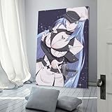 Akame Ga KILL Anime Posters Esdeath Poster Poster Decorative Painting Canvas Wall Art Living Room Posters Bedroom Painting 20x30inch(50x75cm)