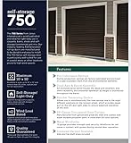 DuroDOORS Janus 6'x6'8" Self Storage 750 Series Wind Rated Steel Roll-Up Door