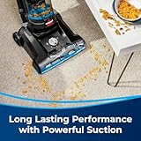 Bissell PowerForce Helix Bagless Upright Vacuum 3313, PET Friendly Carpet Cleaner, Lightweight, Powerful Suction, Easy Empty Dirt Tank, Washable Filter, Multi-Surface Cleaning, Home & Office Use