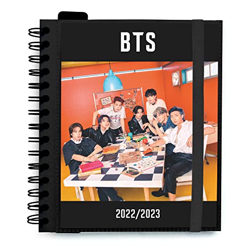 Official BTS Diary 2022-2023 | Back To School 11 Months Academic Diary Day To Page | August 2022 |Mid Year Diary 2022-2023 With Stickers | BTS Gifts