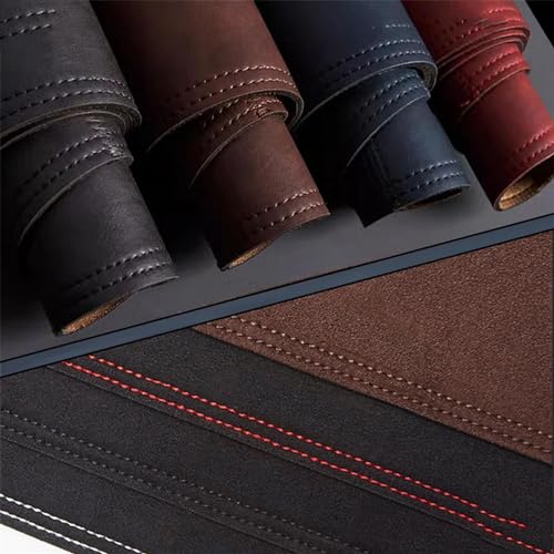 ZYYWAN Car Dashmat Leather Dashboard Cover Suede Dash Mat Pad Sunshade Accessories，for Porsche Cayenne 958 2011-2017