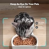 PETLIBRO Automatic Cat Feeder with Camera, 1080P HD Video with Night Vision, 5G WiFi Pet Feeder with 2-Way Audio, Low Food & Blockage Sensor, Motion & Sound Alerts for Cat & Dog Single Tray