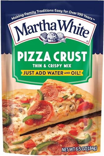 Martha White Pizza Crust Mix, 6.5 Ounce (Pack of 12)