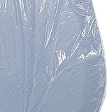 JMU 125PCS Dental Full Chair Cover, 29" x 80" Disposable Clear Plastic Sleeve Protector