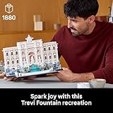 LEGO Architecture Trevi Fountain Building Set - Collectible Italian Landmark Model for Display - DIY Craft for Adults - Gift Idea for Men and Women - 21062