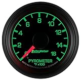 Auto Meter 8444 Factory Match Pyrometer/EGT Gauge 2.3125 in.