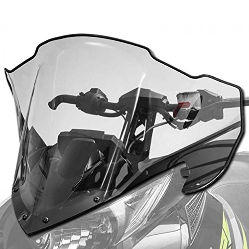 Arctic Cat New OEM Mid Clear Tinted Windshield Black ZR XF M PTA BC, 7639-688