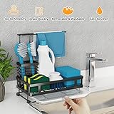 Godboat Kitchen Sink Organizer - Sponge Holder for Kitchen Sink, Non-Slip Kitchen Caddy Sink Organizer, 304 Stainless Steel, Kitchen Gadgets for RV & Camping, Gifts for Women, Mom, Mothers Day