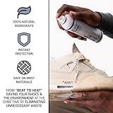 FACTORY LACED White Shoe Protector Spray - Water & Stain Repellent Sneaker Protector Spray for White Shoes 6.5oz - Waterproof Spray to Protect: White Sneakers, Suede, Leather, Mesh, Canvas and More!