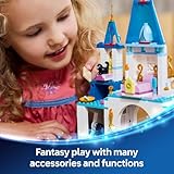 LEGO Disney Princess Cinderella's Castle & Horse Carriage Playset - Princess Castle Building Toy for Kids, Girls and Boys, Ages 6+ - with 2 Minidolls - Gift Idea for Birthdays - 43275