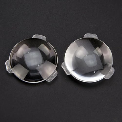 Southst 2PCS 3D Virtual Reality VR Glasses Lens BiConvex Google Cardboard DIY 3D Box Double Convex Lenses