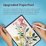 DIACUBE [2 Pack] Paperfeel Screen Protector For Samsung Galaxy Tab S6 Lite 10.4 Inch (2024/2022/2020), Anti-Glare Matte PET Film for Drawing and Writing Like on Paper, High Touch Sensitivity, Easy Installation