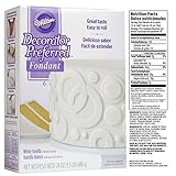 Wilton Fondant Tool Set, Intermediate, 15-Piece - White and Primary Color Fondant, Smoother, Rolling Pin,