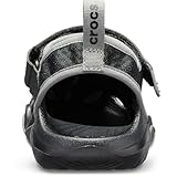 Crocs Men's Swiftwater Mesh Deck Sandals, Black, 11