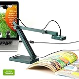 IPEVO V4K Ultra High Definition 8MP USB Document Camera — Mac OS, Windows, Chromebook Compatible for Live Demo, Web Conferencing, Distance Learning, Remote Teaching