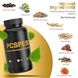 PCSPES Prostate Supplements for Men - Lower PSA Levels Naturally with Saw Palmetto & 7 Pure Herbs - Prostate Health Support - Reduces Frequent Urination 240 Count