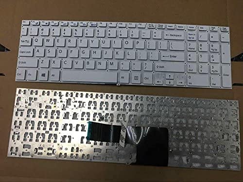 Replacement Keyboard Without Frame for Sony VAIO SVF15 SVF 15 SVF15E SVF15N SVF15A16CXB SVF15N17CXB SVF15NB1GL SVF152C29M Series US Layout