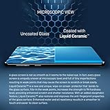 LIQUID CERAMIC Glass Screen Protector With $400 Coverage | Scratch and Shatter Resistant Wipe On Nano Protection for All Phones Tablets and Smart Watches - Universal Fit