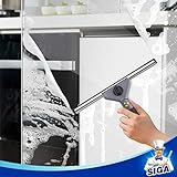 MR.SIGA Window Cleaning Kit with Storage Caddy, Professional Window Washing Equipment, Multi-Purpose Household Cleaning Supplies Kit