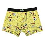 Men's Adult SpongeBob SquarePants Boxer Brief Underwear 3-Pack - Bikini Bottom Comfort- Medium Multicolored