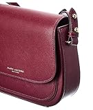 Marc Jacobs Rider Leather Crossbody Bag, Pomegranate