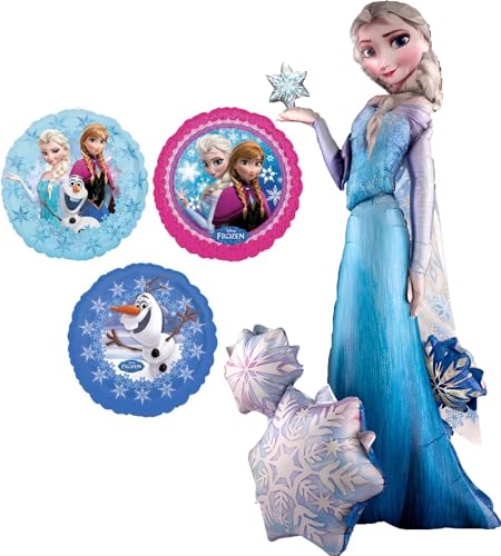 Anagram Frozen Elsa The Snow Queen Airwalkers Birthday Party Supplies Balloon Decorations, BQ_4231