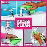 Mr. Clean Clean Freak Foaming Bathroom Surface Cleaner Multi-Surface Spray Starter Kit and Refill Bundle, Grapefruit Scent, 64 fl oz