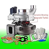 830724-5001 775806 Upgrade Geramic Bearing Turbocharger Fits for Hino Truck 268 338 338T J08E 7.7L 17201-E0652 17201-E0654 GTB3576KLNRV Turbo