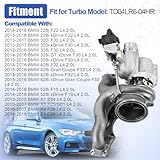 New TD04LR6-04HR Turbo Turbocharger with Actuator Fit for 2012-2017 BMW 320i 228i 328i xDrive F30 428i 528i X1 X3 X4 Z4 L4 2.0L Replaces# 49477-02025 49477-02030