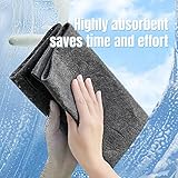 10 PCS Thickened Magic Cleaning Cloth, Reuseable Streak Free Microfiber Cloth, Magic Fiber Microfiber Cleaning Cloth, Multipurpose Miracle Cloth Microfiber Towels Rags for Kitchen, Window, Glass, Cars