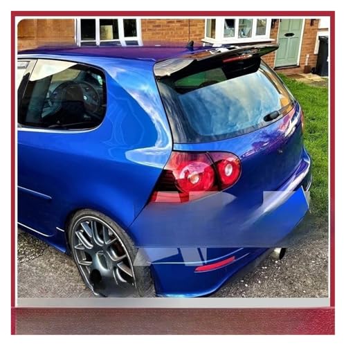 ABS Compatible with VW Golf 5 MK5 GTI R32 2004 To 2009 Osir Style Car Rear Wing Roof Spoiler Glossy Black Or Carbon Fiber Look(DIY Color)