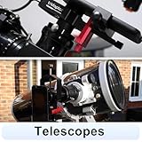 tridaptor - Universal Phone Scope Digiscoping Adapter|High-Precision XYZ Metal Telescope Mount 3-Axis Smartphone Holder for Spotting Scope Monocular Binos|Fits All Cell Phone Camera/Max 2.4" Eyepiece