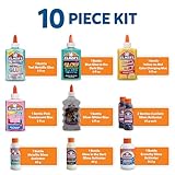 Elmer's Celebration Slime Kit, Complete Slime Supplies with Assorted Magical Liquid Slime Activators and Assorted Liquid Glues, 10 Count, Perfect for Parties and Activity Time