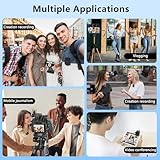 Saramonic 4-Channel Wireless Lavalier Microphone System for DSLR Camera, Blink500T4 2.4G Wireless Lapel 4 Transmitters & One Receiver 328ft Range for Camcorder Smartphones Interview Vlog YouTube Video