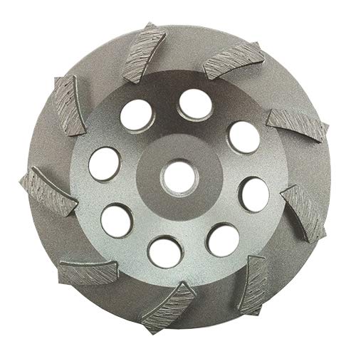 Diamond Cup Wheels Turbo Fast Grinding Threaded for Concrete (4.5", 9 Seg)