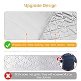 Ironing Mat Ironing Blanket,Upgraded Thick Portable Travel Ironing Pad,Isolate Heat Pad Cover for Table Top,Washer,Dryer,Countertop,Bed,Small Iron Board Mat Iron Pad for Ironing-19 x 33" (3Piece)