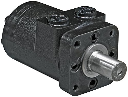 Buyers Products CM004P Hydraulic Motor, 4 Bolt Mount Type, 0.25" Shaft Keyway, 1" Round Shaft, 1/2" NPT, 3.1 CIR Displacement