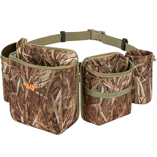 NEW VIEW Dove Hunting Bags & Belts, Camo Fanny Pack with Shotgun Shell Pouch & Game Bag, Belt for Pheasant Bird Duck Upland for Hunter