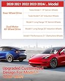 BASENOR Tesla Model Y Wheel Covers 19 Inch Hubcaps Replacement Hub Caps OEM Rim Protector Black Wheel Caps Car Protection for Tesla Exterior Accessories