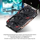 RX580 Graphic Cards, Gaming 8GB DDR5, 256 Bit, Computer PC Video Graphics Card, PCI Express 3.0 with Fan, HD Multimedia Interface, DVI Ports, Ports (580 8G D5)